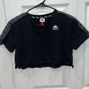 Comfy black XSmall women’s Kappa Tshirt.